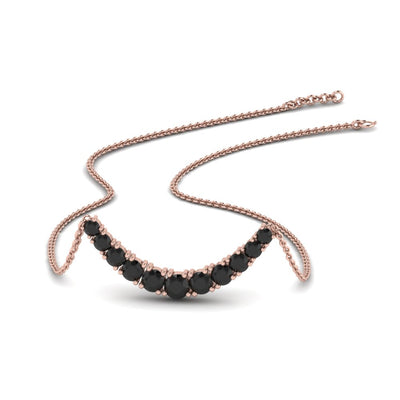 Graduated Smile Necklace