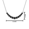 Load image into Gallery viewer, graduated-smile-necklace-with-black-diamond-in-FDPD9195GBLACK-NL-WG-GS
