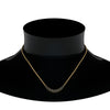 Load image into Gallery viewer, graduated-smile-necklace-with-black-diamond-in-FDPD9195GBLACK-NL-YG-GS