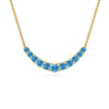 Load image into Gallery viewer, graduated-smile-necklace-with-blue-topaz-in-FDPD9195GICBLTO-NL-YG-GS