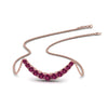 Load image into Gallery viewer, graduated-smile-necklace-with-pink-sapphire-in-FDPD9195GSADRPI-NL-RG-GS