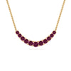 Load image into Gallery viewer, graduated-smile-necklace-with-pink-sapphire-in-FDPD9195GSADRPI-NL-YG-GS