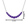 Load image into Gallery viewer, graduated-smile-necklace-with-purple-topaz-in-FDPD9195GVITO-NL-WG-GS