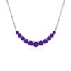 Load image into Gallery viewer, graduated-smile-necklace-with-purple-topaz-in-FDPD9195GVITO-NL-WG-GS