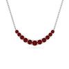 Load image into Gallery viewer, graduated-smile-necklace-with-ruby-in-FDPD9195GRUDR-NL-WG-GS