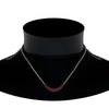 Load image into Gallery viewer, graduated-smile-necklace-with-ruby-in-FDPD9195GRUDR-NL-WG-GS