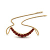 Load image into Gallery viewer, graduated-smile-necklace-with-ruby-in-FDPD9195GRUDR-NL-YG-GS