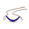 Load image into Gallery viewer, graduated-smile-necklace-with-sapphire-in-FDPD9195GSABL-NL-RG-GS