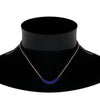 Load image into Gallery viewer, graduated-smile-necklace-with-sapphire-in-FDPD9195GSABL-NL-RG-GS
