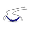 Load image into Gallery viewer, graduated-smile-necklace-with-sapphire-in-FDPD9195GSABL-NL-WG-GS