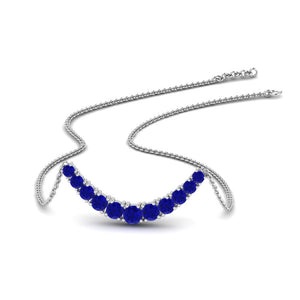 Graduated Smile Necklace