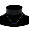 Load image into Gallery viewer, graduated-smile-necklace-with-sapphire-in-FDPD9195GSABL-NL-WG-GS