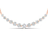 Load image into Gallery viewer, graduated-straight-line-round-diamond-necklace-in-FDNK8056ANGLE1-2.00CT-NL-RG