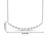 Load image into Gallery viewer, Graduated-Straight-Line-Diamond-Necklace-In-14k-FDNK8056-2.00-WG