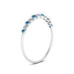 Load image into Gallery viewer, graduated-womens-stackable-diamond-ring-with-blue-topaz-in-white-gold-FD9491B-(0.35ct)GICBLTO-NL-WG.jpg
