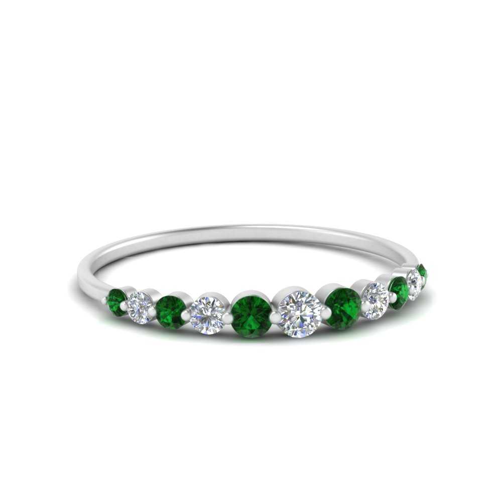 graduated-womens-stackable-diamond-ring-with-emerald-in-white-gold-FD9491B-(0.35ct)GEMGR-NL-WG.jpg