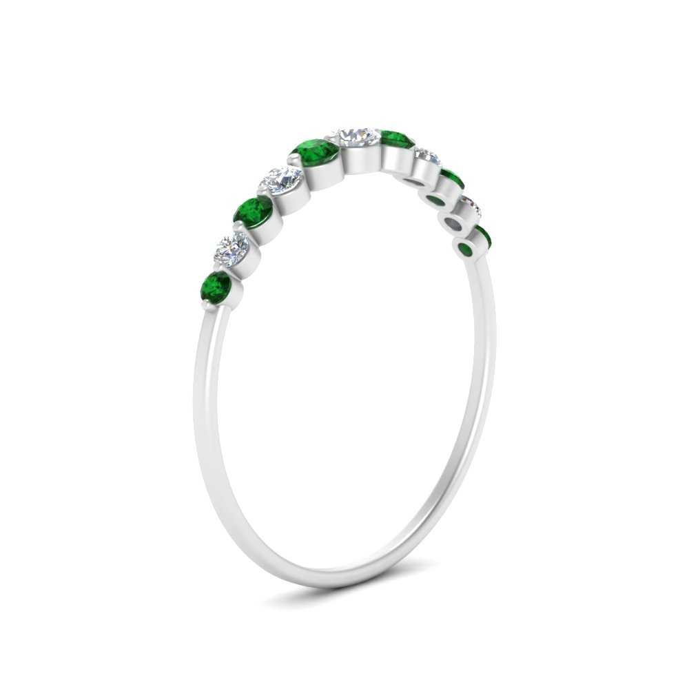 graduated-womens-stackable-diamond-ring-with-emerald-in-white-gold-FD9491B-(0.35ct)GEMGR-NL-WG.jpg