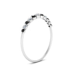 Load image into Gallery viewer, graduated-womens-stackable-ring-with-black-diamond-in-white-gold-FD9491B-(0.35ct)GBLACK-NL-WG.jpg
