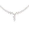 Load image into Gallery viewer, graduated-zigzag-drop-diamond-necklace-in-FDNK8197-NL-RG