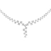 Load image into Gallery viewer, graduated-zigzag-drop-diamond-necklace-in--FDNK8197-NL-WG