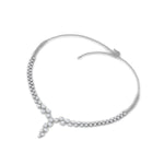 Load image into Gallery viewer, graduated-zigzag-drop-diamond-necklace-in--FDNK8197-NL-WG
