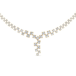 Graduated Single Line Drop Necklace