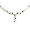 Load image into Gallery viewer, graduated-zigzag-drop-diamond-necklace-with-black-diamond-in--FDNK8197GBLACK-NL-YG