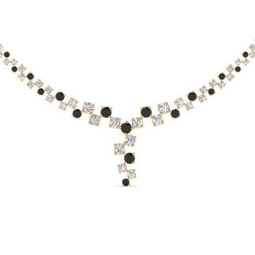 graduated-zigzag-drop-diamond-necklace-with-black-diamond-in--FDNK8197GBLACK-NL-YG