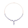 Load image into Gallery viewer, graduated-zigzag-drop-diamond-necklace-with-blue-sapphire-in-FDNK8197GSABL-NL-RG