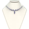 Load image into Gallery viewer, graduated-zigzag-drop-diamond-necklace-with-blue-sapphire-in--FDNK8197GSABL-NL-WG