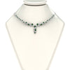 Load image into Gallery viewer, graduated-zigzag-drop-diamond-necklace-with-emerald-in--FDNK8197GEMGR-NL-WG