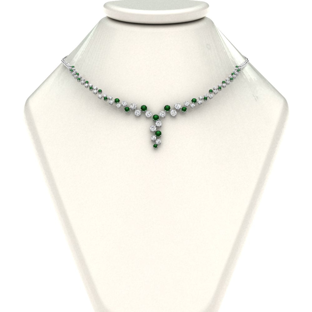 graduated-zigzag-drop-diamond-necklace-with-emerald-in--FDNK8197GEMGR-NL-WG