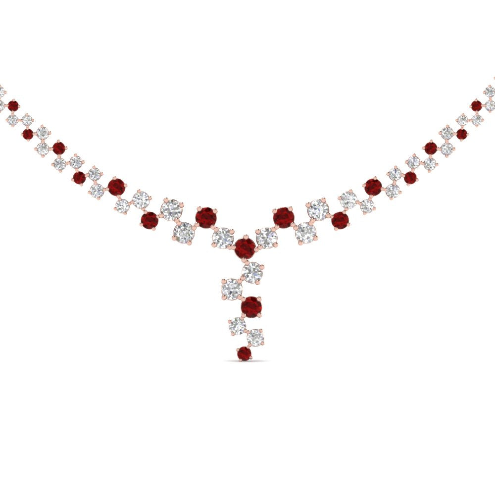 graduated-zigzag-drop-diamond-necklace-with-ruby-in-FDNK8197GRUDR-NL-RG