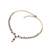 Load image into Gallery viewer, graduated-zigzag-drop-diamond-necklace-with-ruby-in-fdnk8197-fancy-1-yg