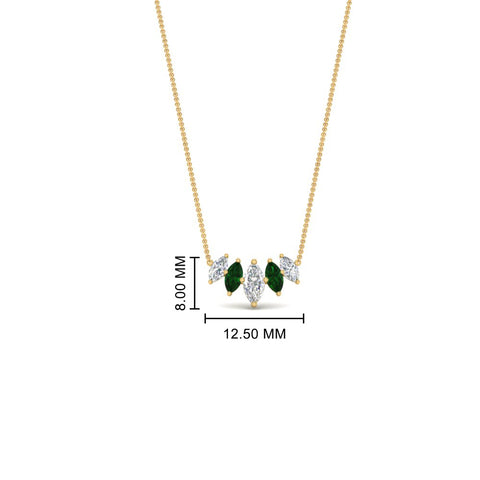 graduating-marquise-diamond-pendant-with-emerald-0.75-carat-in-FD-NK11130GEMGR-0.75CT-NL-YG