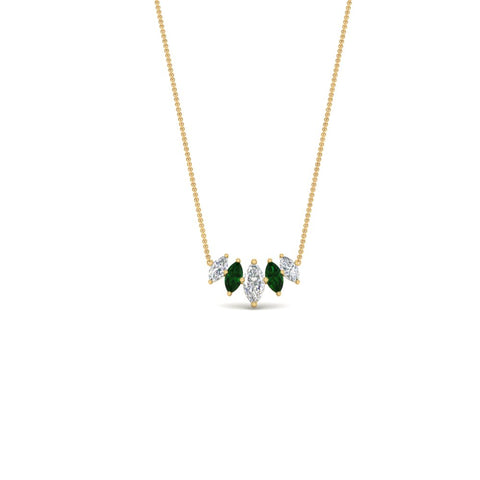 graduating-marquise-diamond-pendant-with-emerald-0.75-carat-in-FD-NK11130GEMGR-0.75CT-NL-YG