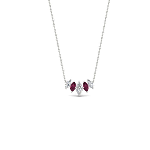 graduating-marquise-diamond-pendant-with-pink-sapphire-0.75-carat-in-FD-NK11130GSADRPI-0.75CT-NL-WG