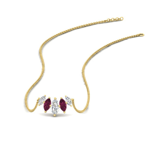 graduating-marquise-diamond-pendant-with-pink-sapphire-0.75-carat-in-FD-NK11130GSADRPI-0.75CT-NL-YG
