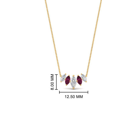 graduating-marquise-diamond-pendant-with-pink-sapphire-0.75-carat-in-FD-NK11130GSADRPI-0.75CT-NL-YG