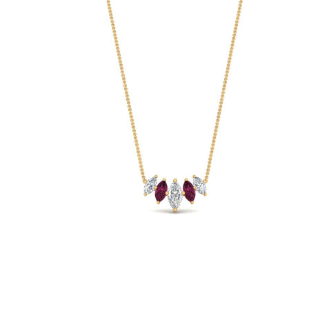 graduating-marquise-diamond-pendant-with-pink-sapphire-0.75-carat-in-FD-NK11130GSADRPI-0.75CT-NL-YG