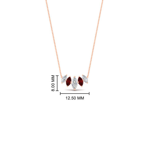 graduating-marquise-diamond-pendant-with-ruby-0.75-carat-in-FD-NK11130GRUDR-0.75CT-NL-RG