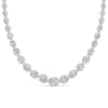 Load image into Gallery viewer, graduating-oval-diamond-bezel-necklace-in-white-gold-fdnk11733angle1-nl-wg