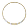Load image into Gallery viewer, graduating-oval-diamond-bezel-necklace-in-yellow-gold-fdnk11733angle5-nl-yg