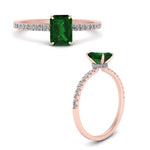 Load image into Gallery viewer, green-emerald-hidden-halo-engagement-ring-in-rose-gold-FD9168EMRGEMGR-NL-RG-GS.jpg