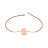 Load image into Gallery viewer, Alphabet disc diamond bracelet