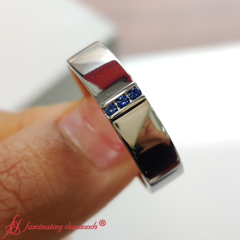 half-bezel-3-stone-mens-flat-sapphire-wedding-band-in-14k-white-gold-FDM8111-1