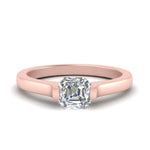 Load image into Gallery viewer, half-bezel-asscher-cut-diamond-engagement-ring-in-rose-gold-FDENR7239ASR-NL-RG
