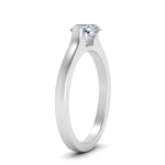 Load image into Gallery viewer, half-bezel-asscher-cut-diamond-engagement-ring-in-white-gold-FDENR7239ASRANGLE2-NL-WG
