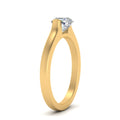 Thumbnail 3 - half-bezel-asscher-cut-diamond-engagement-ring-in-yellow-gold-FDENR7239ASRANGLE2-NL-YG