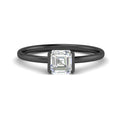 Thumbnail 13 - half-bezel-asscher-cut-solitaire-engagement-ring-in-black-gold-fd11525asr-nl-bg